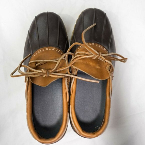 L.L. Bean Boots, Brown/Brown, Rubber Moc 8 Narrow main image 5